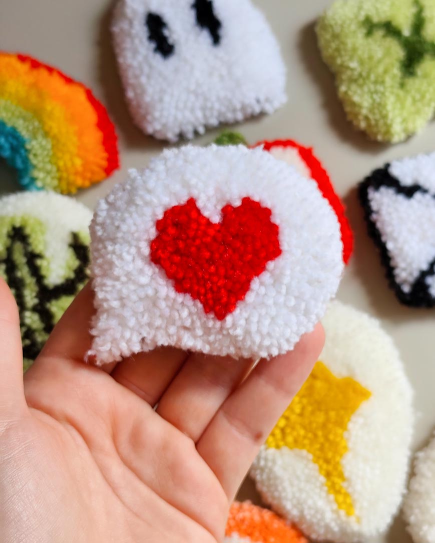 Magnet tufté - collection “émoji"