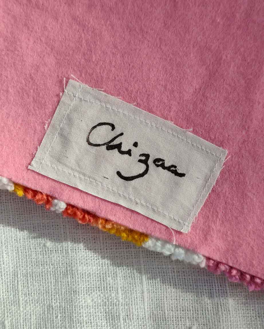 Petit tapis tufté - motif pierre