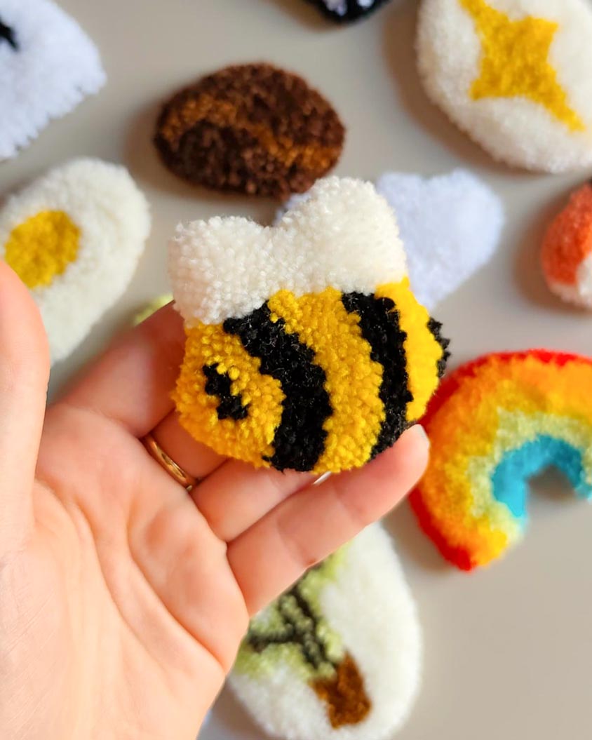 Magnet tufté - collection “nature"