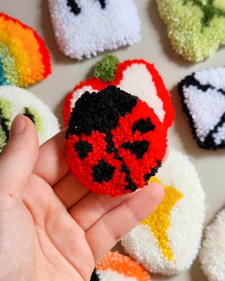 Magnet tufté - collection “nature"