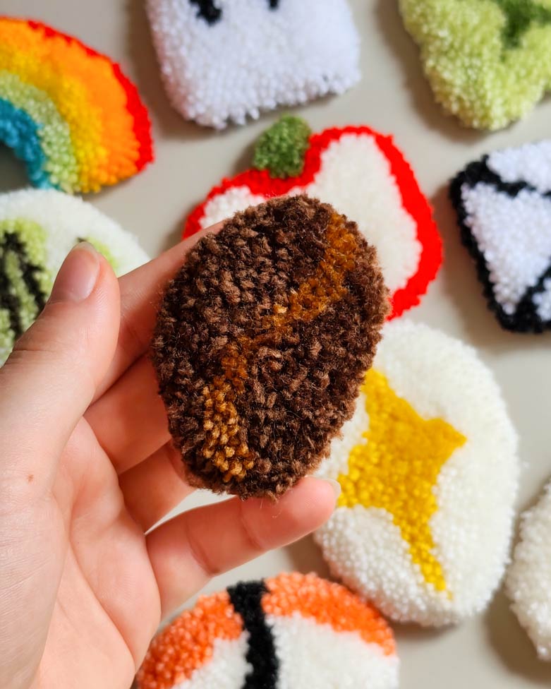 Magnet tufté - collection “nourriture”