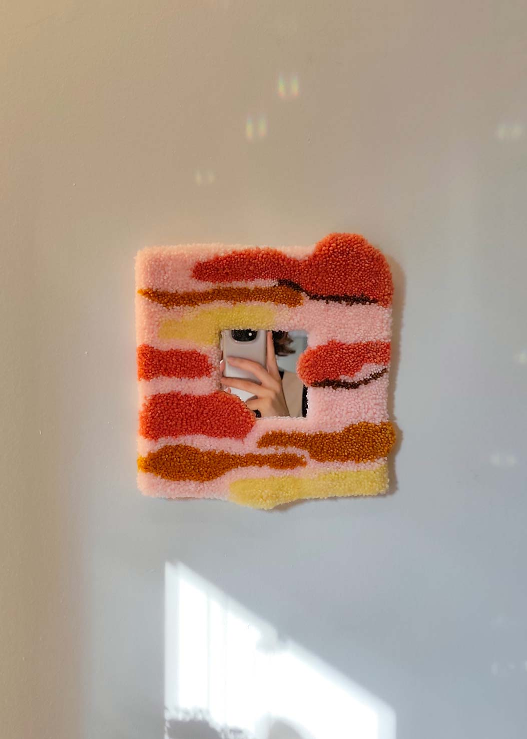 Miroir tufté - coucher de soleil