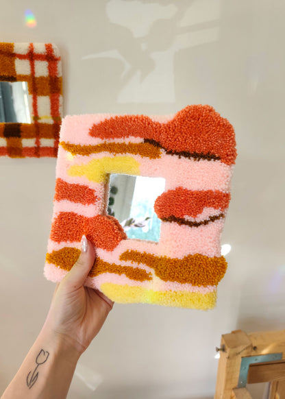 Miroir tufté - coucher de soleil