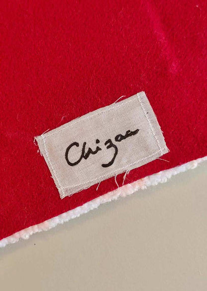 Miroir tufté - vichy rose