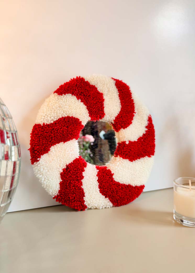 Miroir tufté - sucre d’orge