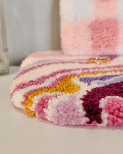 Petit tapis tufté - motif pierre