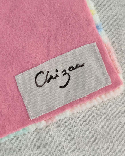 Fleur de lys tuftée murale - pistil malléable