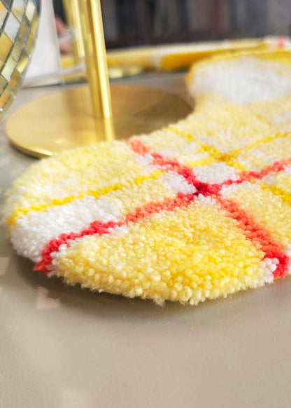 Petit tapis tufté - madras