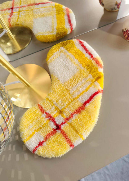 Petit tapis tufté - madras